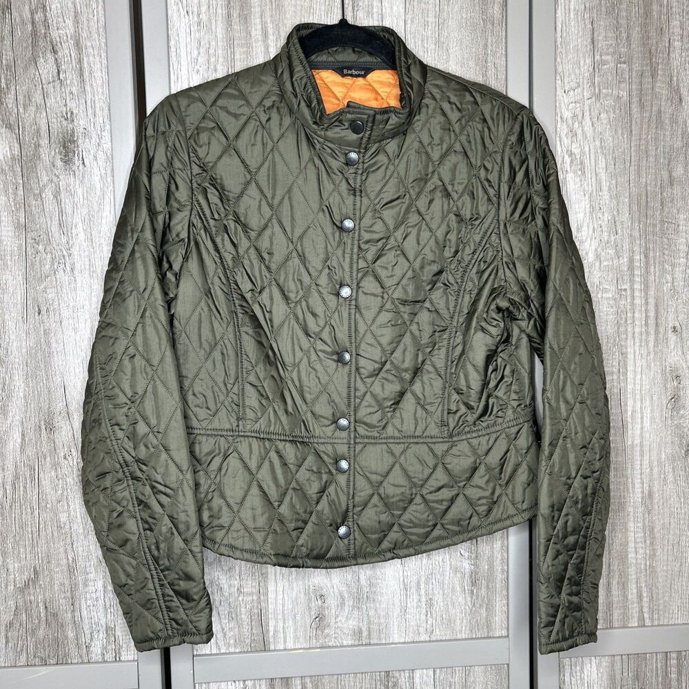 Barbour Quilted Peplum Jacket